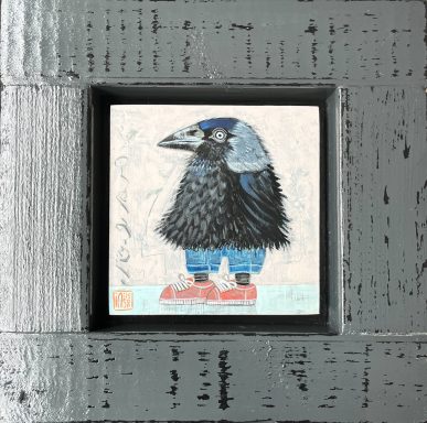 Strutting dapper